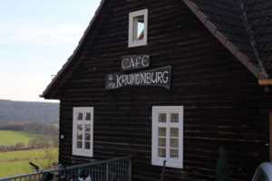 Café zur Krukenburg mit Panormablick