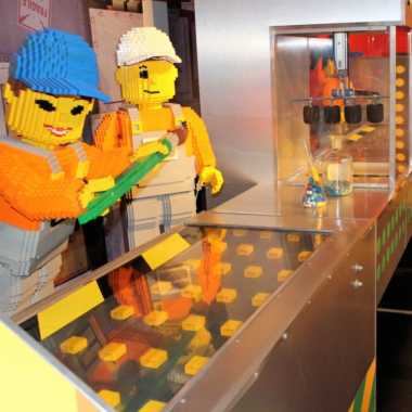 Druckvorgang der LEGO Fabrik