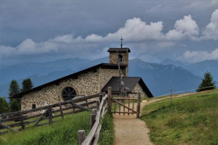 Herannahendes Gewitter auf dm Bloseberg in Südtirol